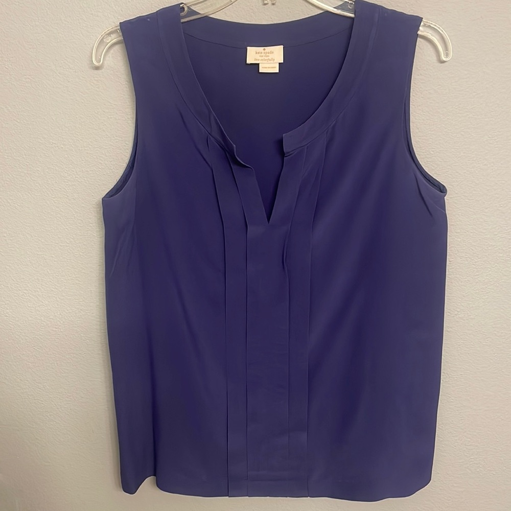 Kate Spade 100% Silk Tank